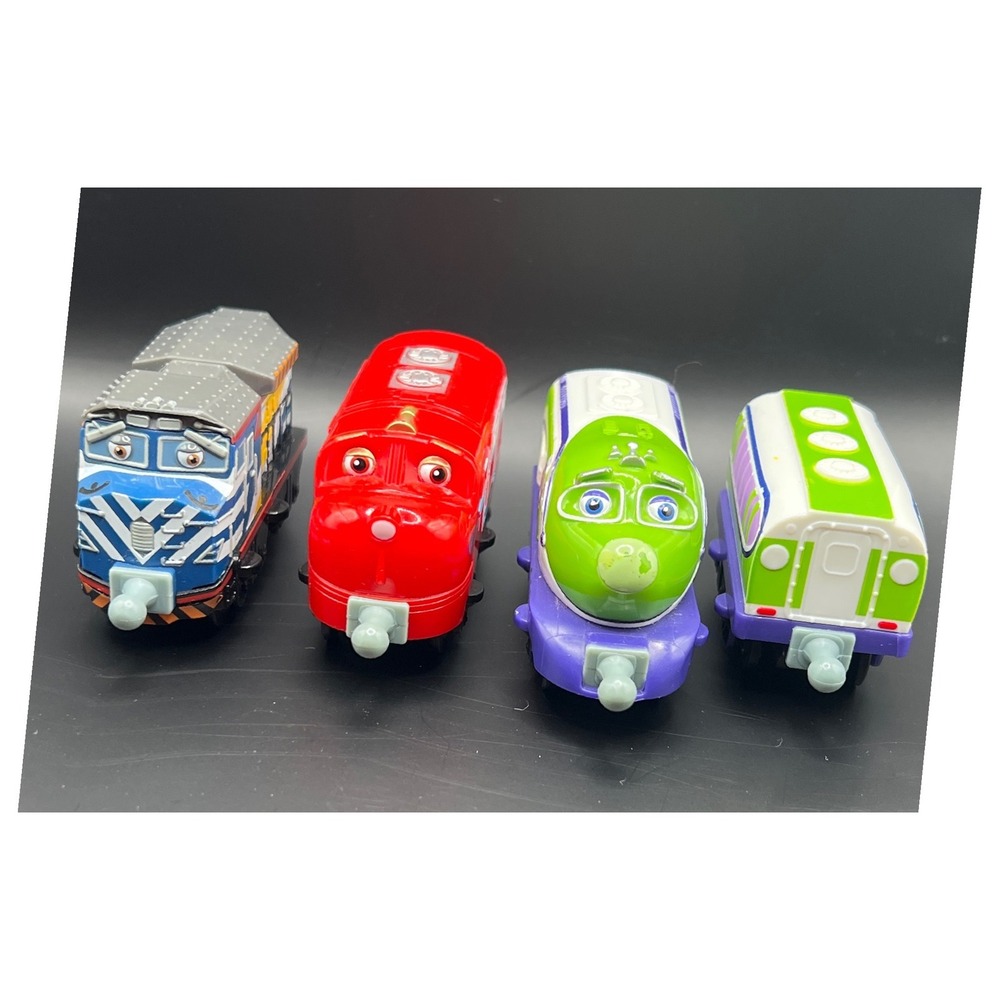 Chuggington Diecast Train Lot Zack Wilson Koko Passenger Car Tomy Learning Curve
